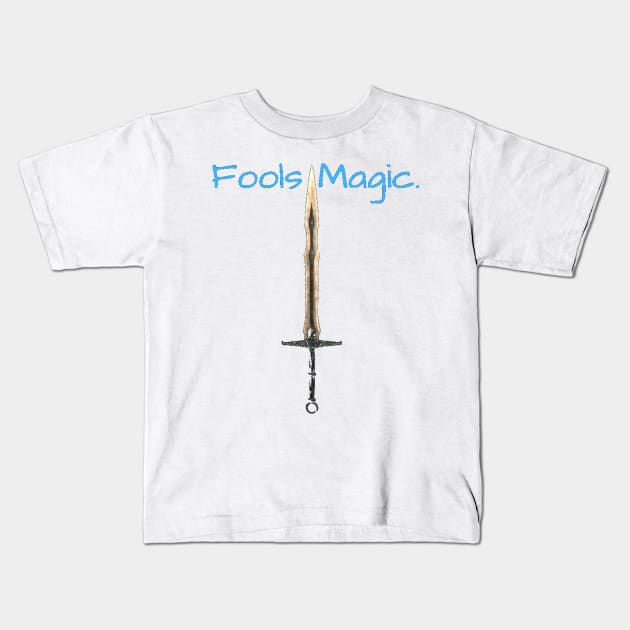 Fools Magic Kids T-Shirt by theNerdcast1